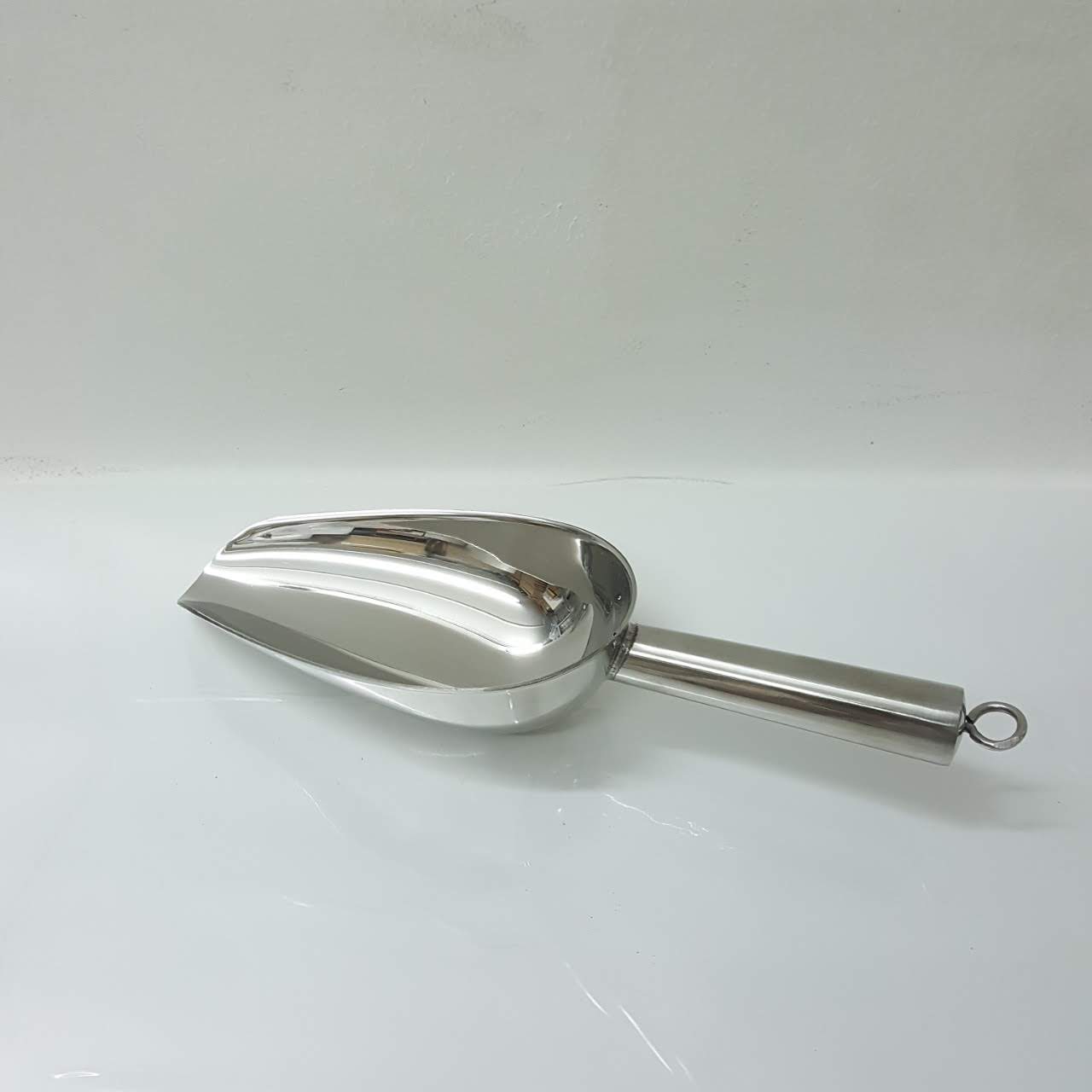 Xúc đá Inox loại dày, kích thước 19x6,5 cm