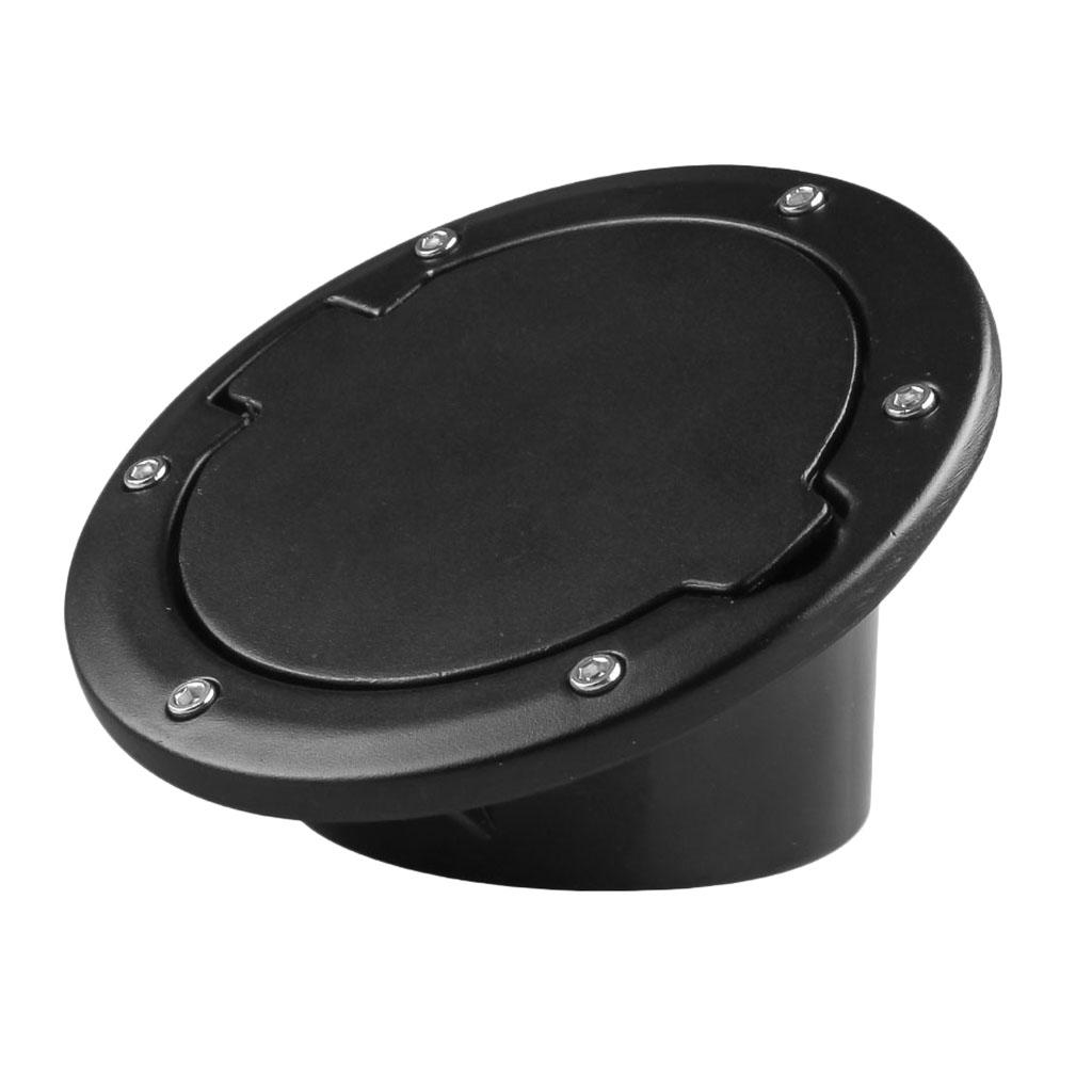 Metal Aluminum Locking Gas Cap Cover for Jeep Wrangler JK 2/4 Door 2007-2018