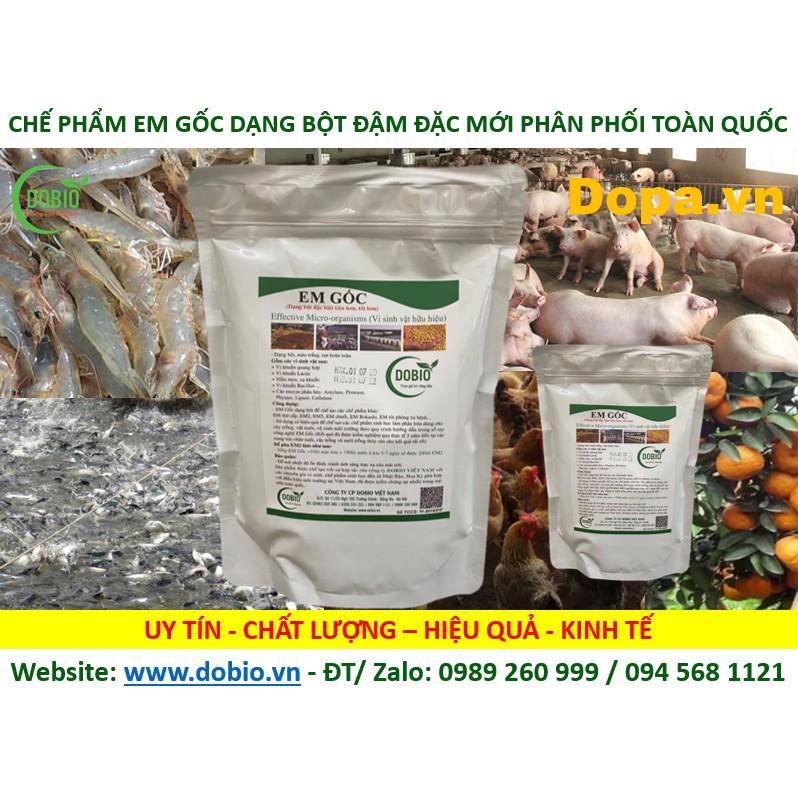 CHẾ PHẨM SINH HỌC MEN VI SINH EM GỐC DẠNG BỘT MỚI ĐẬM ĐẶC TÚI 500G TIỆN TỐT HƠN