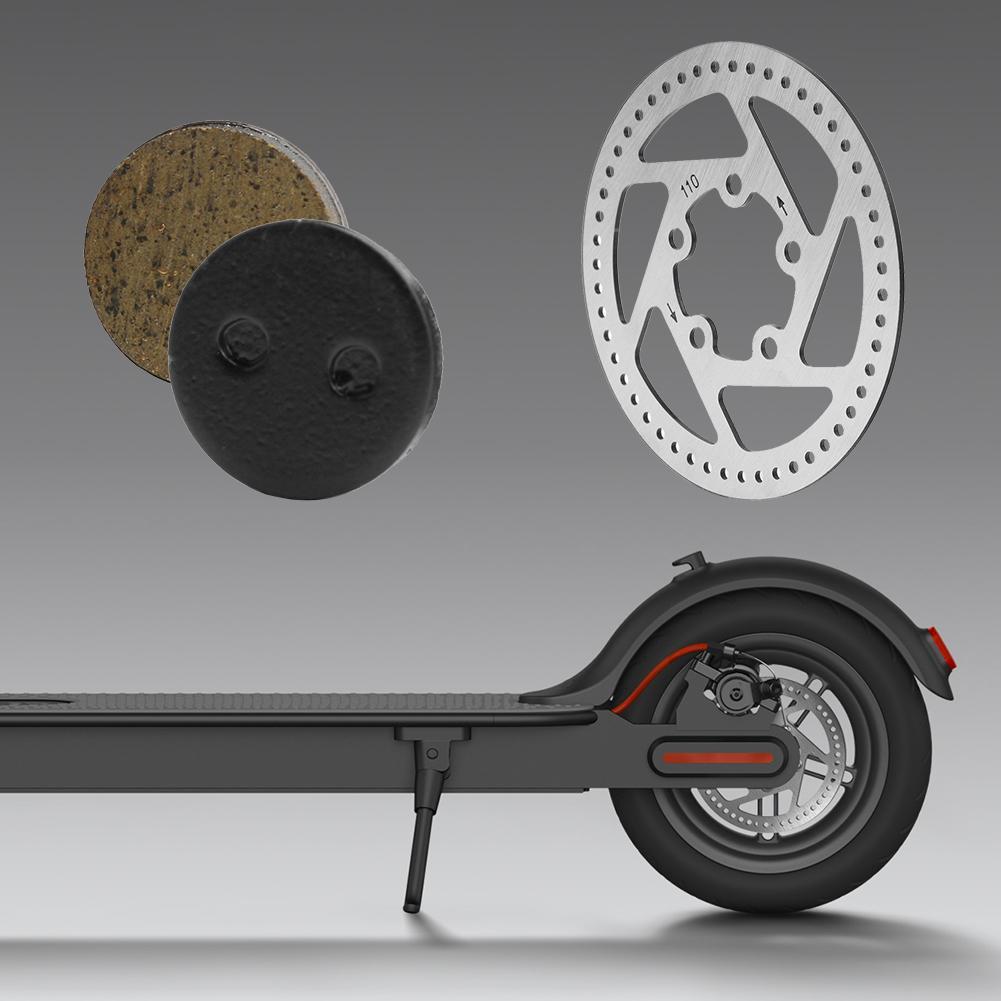 Các bộ phận thay thế đĩa phanh xe tay ga cho Xiaomi Mijia M365 Skateboard Skateboard Caliper Phanh đĩa w/ 5PCS ốc vít Color: Black