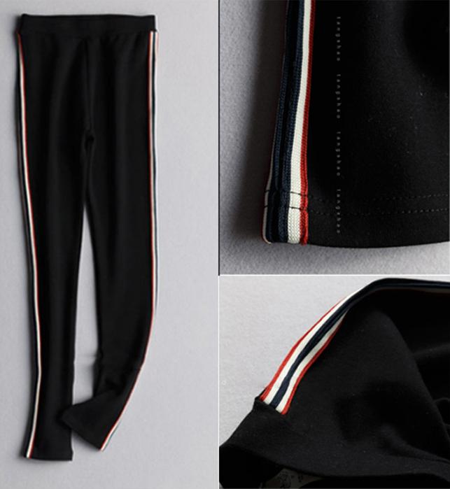 Quần legging Kẻ Sọc