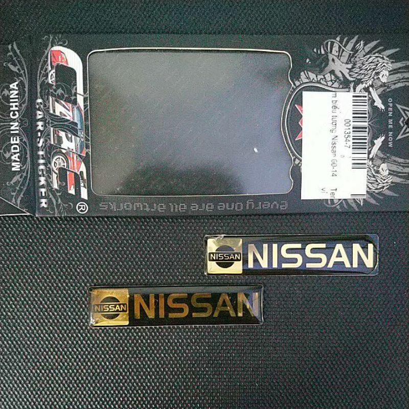 Tem biểu tượng Nissan