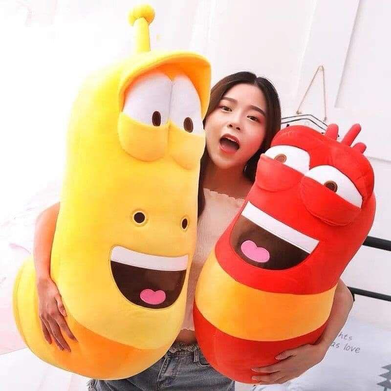 ấu trùng larva nhồi bông size đại