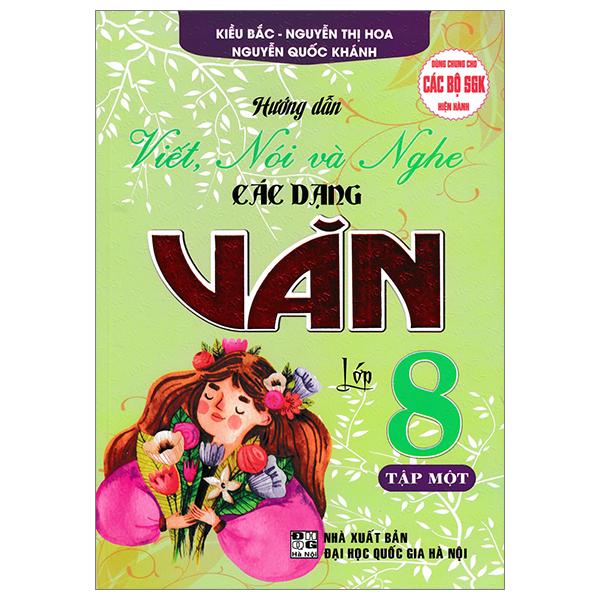 Hướng Dẫn Viết, Nói Và Nghe Các Dạng Văn Lớp 8 (Dùng Chung Cho Các Bộ SGK Hiện Hành) (PĐL)