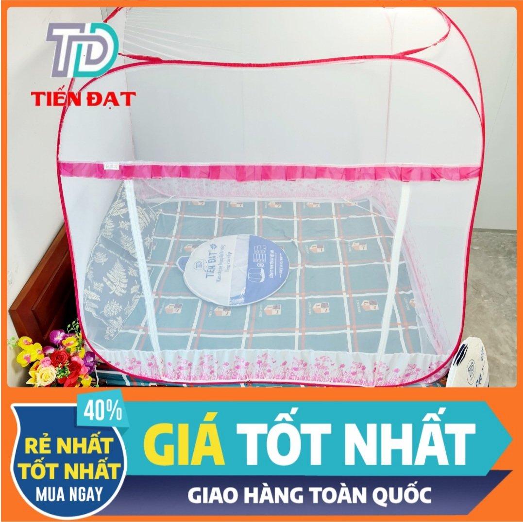 Mùng chụp tự bung đỉnh vuông , Màn chụp chống muỗi TIẾN ĐẠT