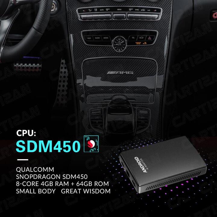 AndroidBox Ai Thế Hệ Mới Nhất dành cho xe ô tô. Android Chip 8 nhân, ram 4G, rom 64G PLC-S21E