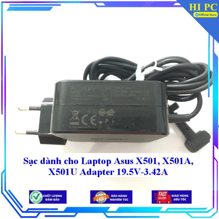 Sạc dành cho Laptop Asus X501 X501A X501U Adapter 19.5V-3.42A - Hàng Nhập khẩu