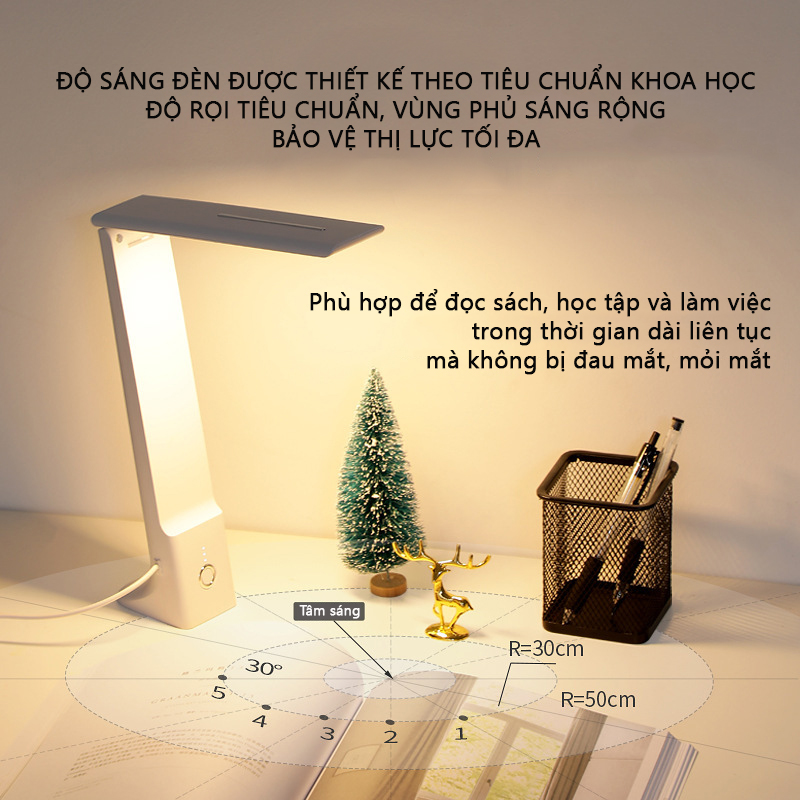 Hình ảnh Đèn Bàn Học Đọc Sách , Đèn LED Để Bàn Bảo Vệ Mắt