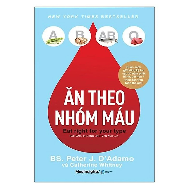 Combo 2 Quyển: Đọc Hiểu Kết Quả Xét Nghiệm Máu - Để Sống Lâu Khoẻ Mạnh + Ăn Theo Nhóm Máu