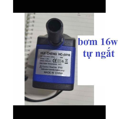 Bơm quạt điều hoà 16W xanh- tự ngắt