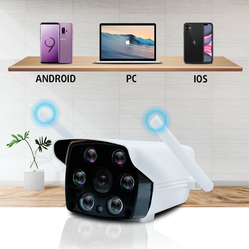 Camera Wifi Việt Star Quốc Tế Cố Định 23DK200 2.0MPx Full HD 1080P, Chống Nước, Ban Đêm Có Màu Dùng APP CARECAM PRO - Hàng Chính Hãng