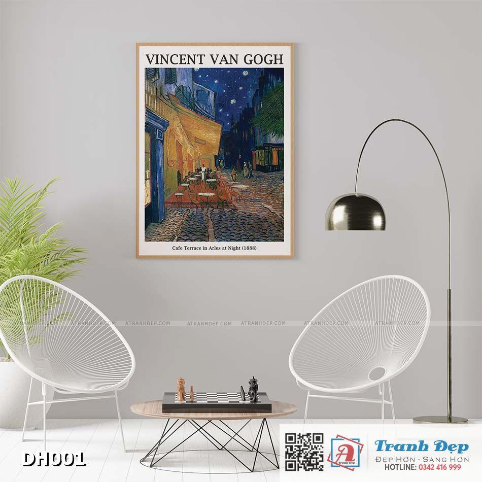 Tranh canvas - Cafe Terrace in Arles at Night - Vincent van Gogh