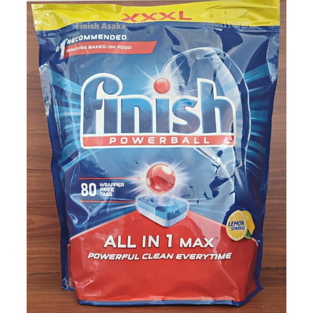 Viên rửa bát Finish All In 1 Max 80 viên/ Túi