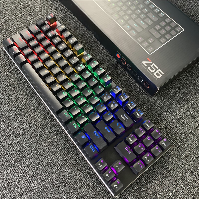 Bàn phím cơ mini 89 key gaming Z56 có bàn phím số nhỏ gọn cho máy tính