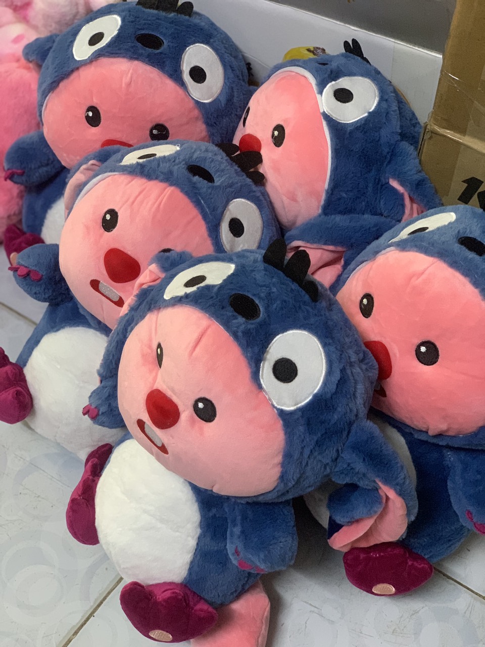 Gấu Bông Hải Ly Loopy Hottrend Siêu Đáng Yêu Cosplay Stitch 40cm
