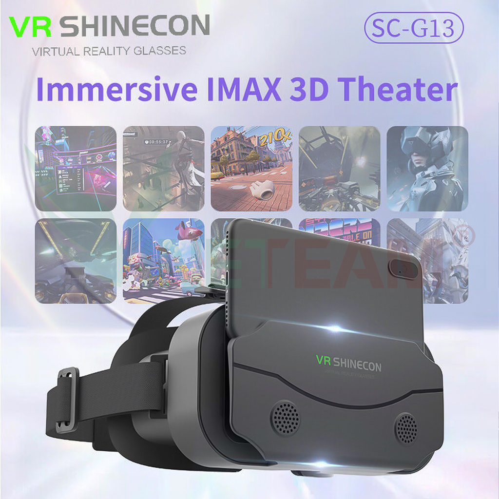 Kính Thực Tế Ảo 3D VR Shinecon G13 Dành Cho Điện Thoại Thông Minh 4.7-7.2 Inch - Hàng Chính Hãng