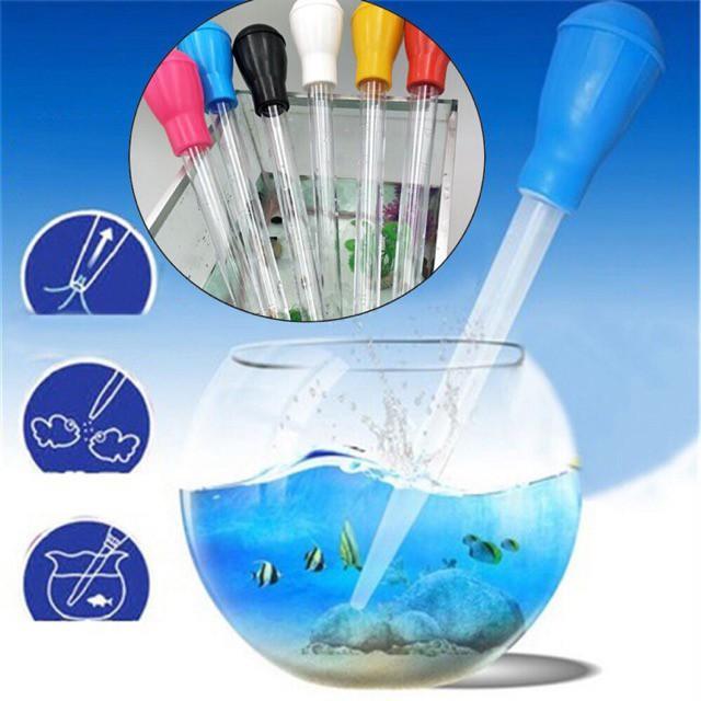 Hút Bóp phân cá cặn hồ cá thuỷ sinh pipet