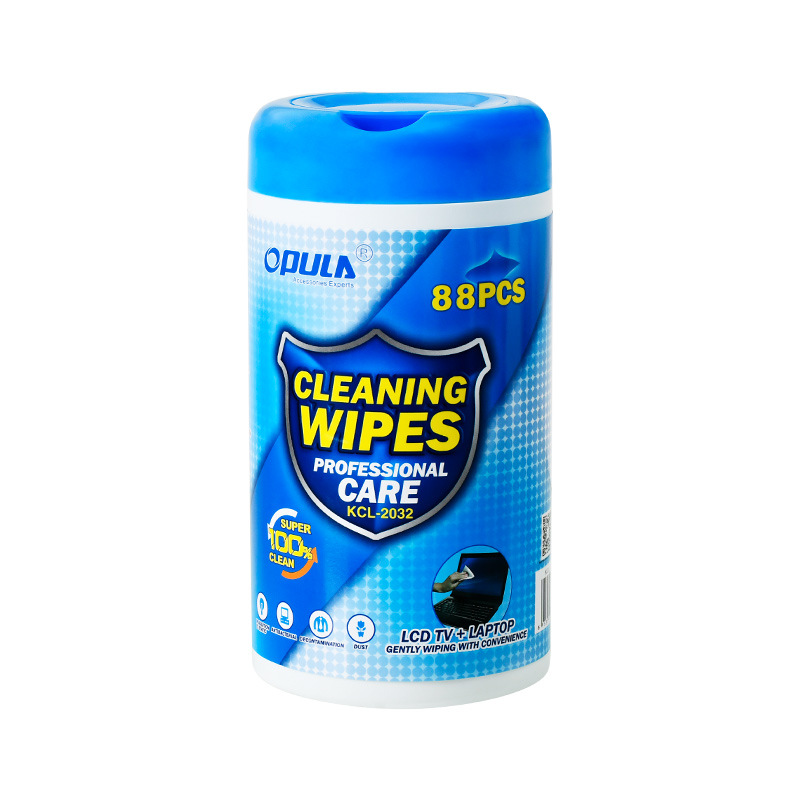 Bộ Vệ Sinh Macbook/Laptop/Lens/Máy ảnh/Điện thoại Khăn Rút Kai Cleaning Wipes Hộp 88 Khăn - Hàng Chính Hãng