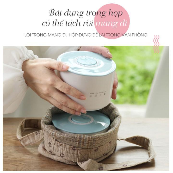 Hộp hâm nóng cơm di động mini Japan - Best Seller Tony