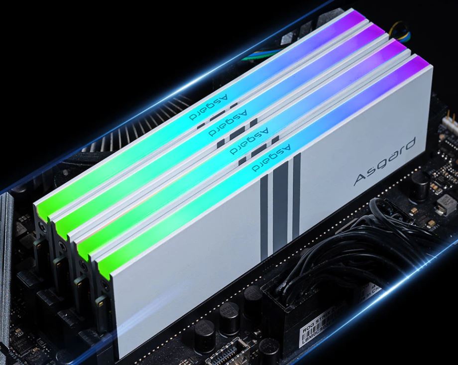 Ram máy tính ddr4 Asgard V5 16gb Bus 3200 RGB Sync- Hàng chính hãng