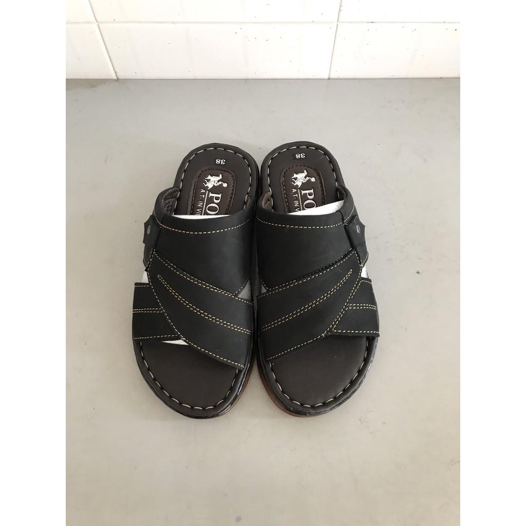 Dép da bò mẫu mới 2021 ms 034