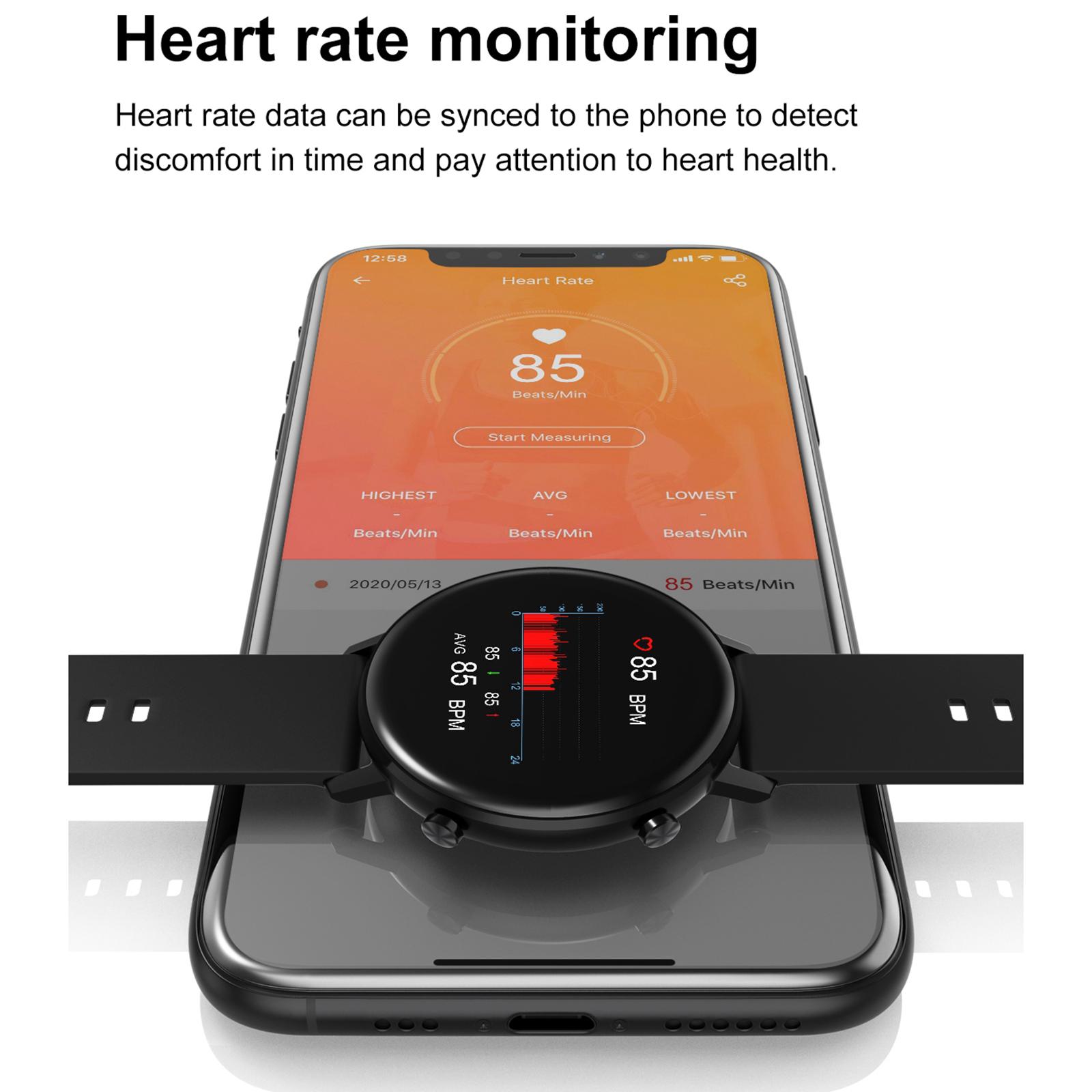 Bluetooth Smart Watch Multifunction Blood Pressure Monitor Smartwatch