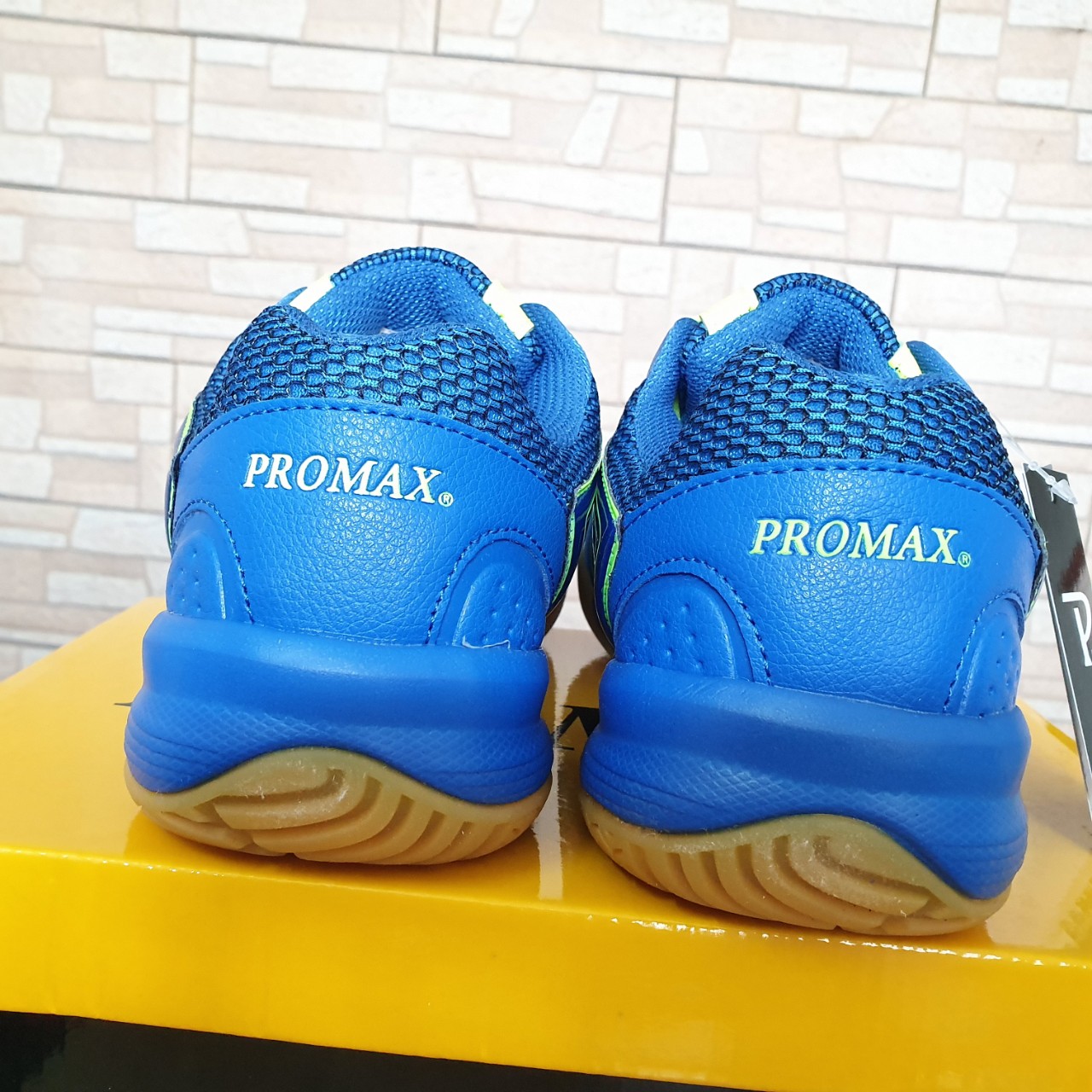 Giày bóng chuyền nam nữ Promax PR-19003 màu xanh dương, đế kép