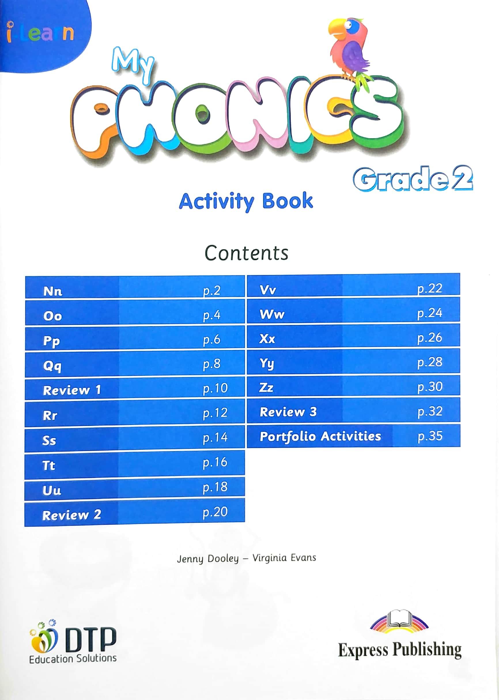 i-Learn My Phonics Grade 2 Workbook (Phiên Bản Dành Cho Các Tỉnh)