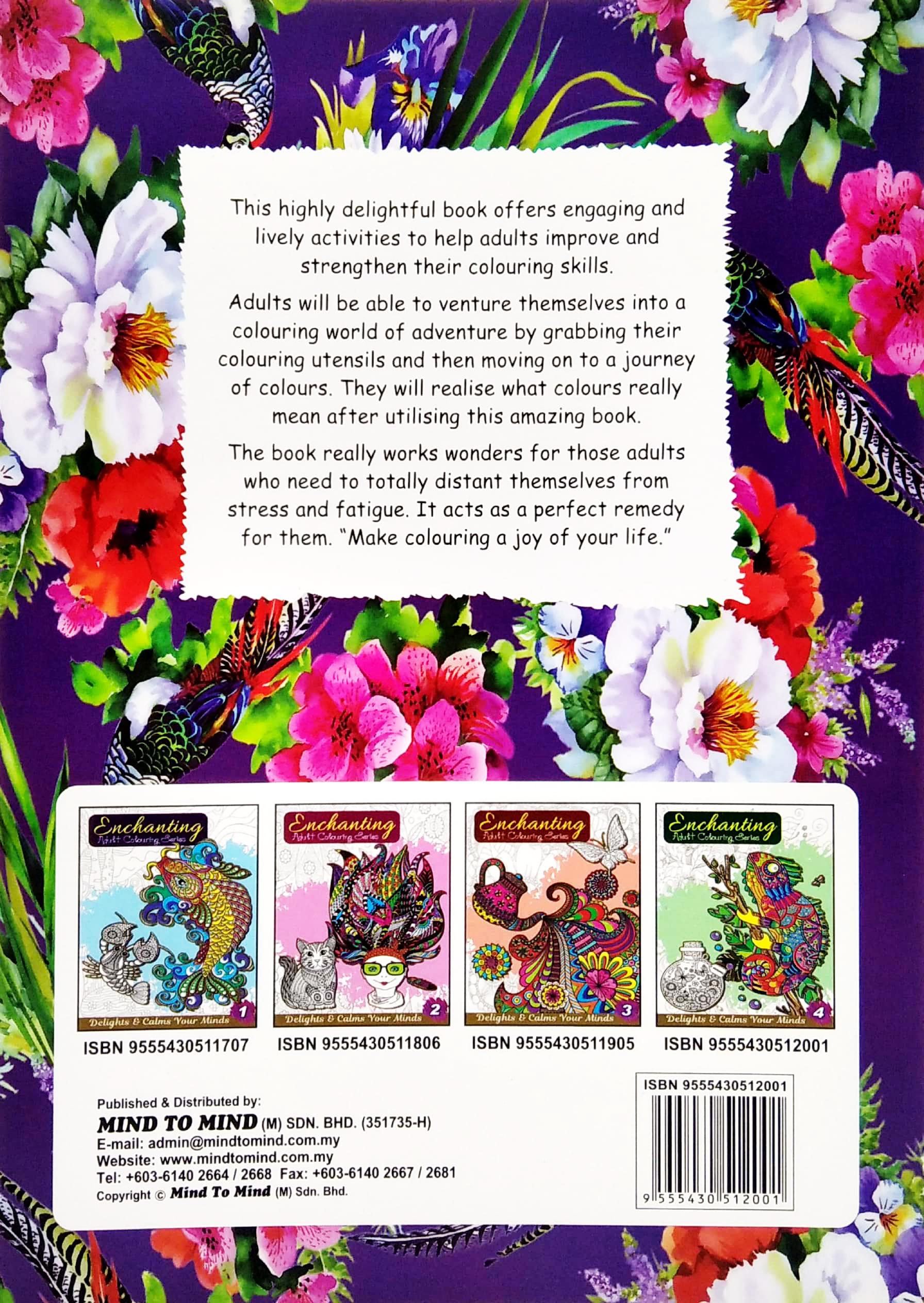 Enchanting Adult Colouring Series - Book 4