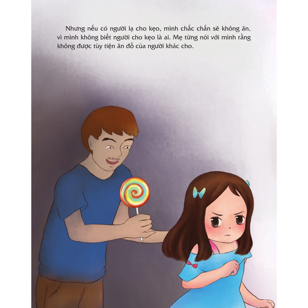 Sách Giáo Dục Giới Tính Và Nhân Cách Dành Cho Bé Gái - Tớ Dũng Cảm Nói Không Với Kẻ Xấu!