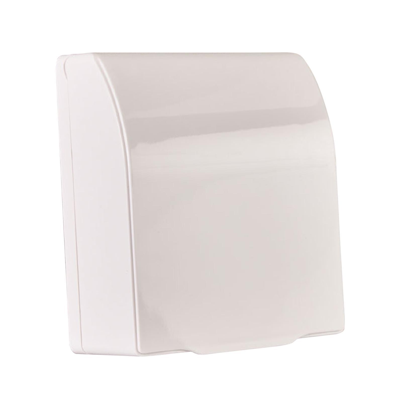 Electric Plug Waterproof Cover Outlet Covers Wall Mounted Sturdy Switch Box Socket Box Durable for Household Kitchen Bathroom Outdoor Hotel