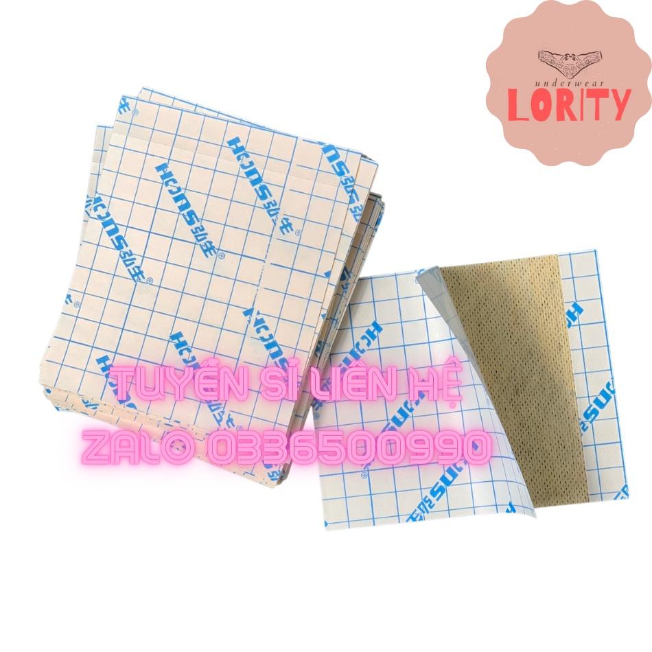 Miếng Dán Ngực, Keo Dán Ngực Tomboy , Keo Y Tế Miếng Cắt Sẵn 10cmx12cm Lority