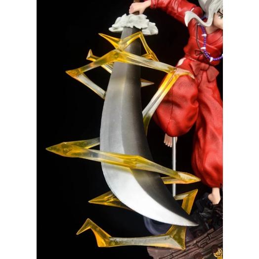 Mô hình Inuyasha chất lượng cao hiệu ứng chiến đấu 36cm