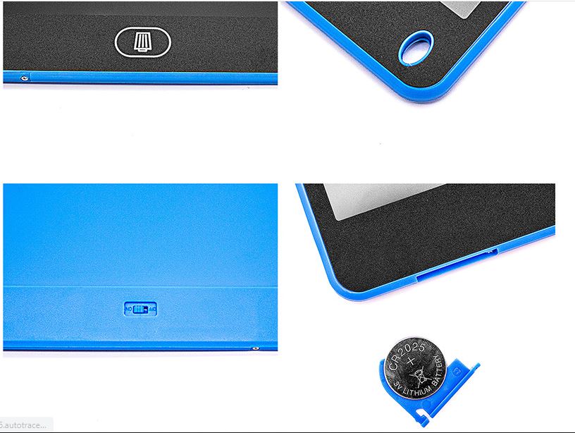 Bảng vẽ điện tử  LCD 12 inch - Sản phẩm giao màu ngẫu nhiên