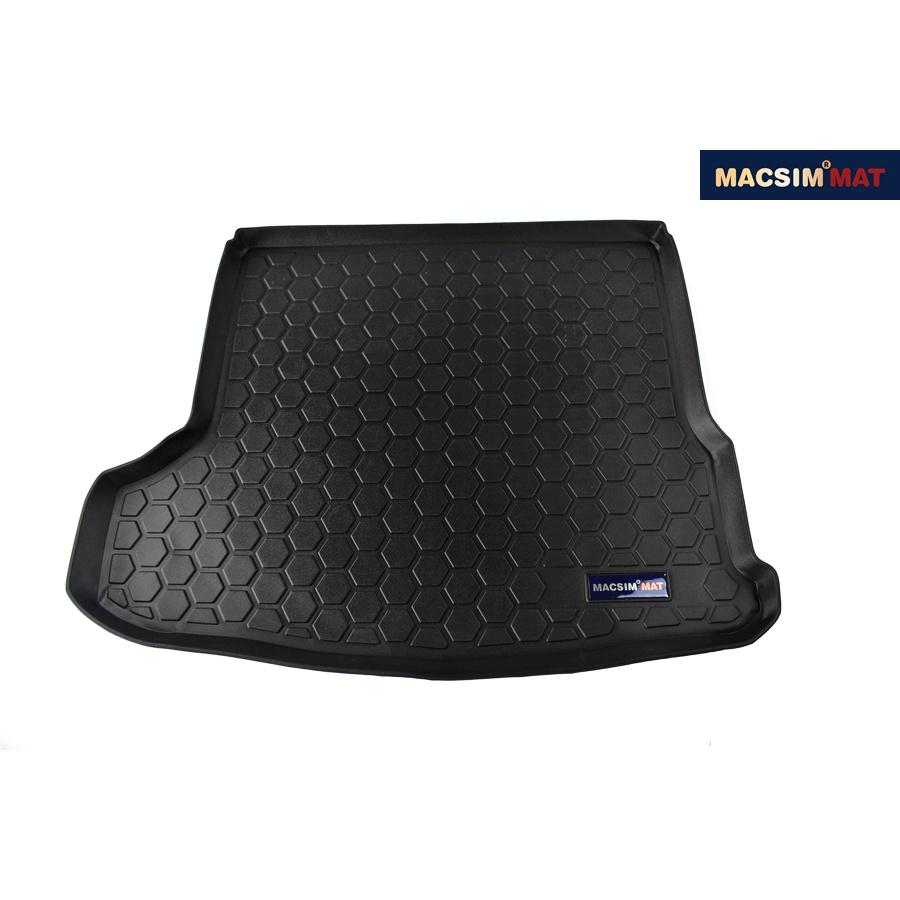 Thảm lót cốp xe ô tô MAZDA 3 nhãn hiệu Macsim chất liệu TPV cao cấp màu đen