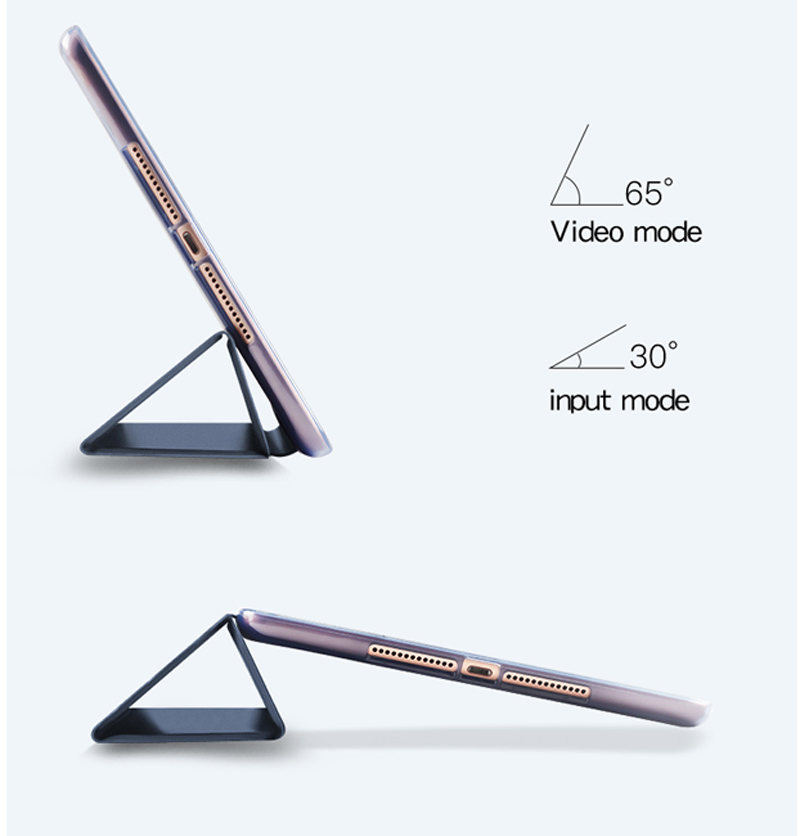 Bao Da dành cho iPad Pro 12.9" 2021/2022/10.9" 2022/11 M1 2021/Air 4 10.9/Mini 6 2021/10.2" 2020 Siêu Mỏng - Không ngăn đựng bút