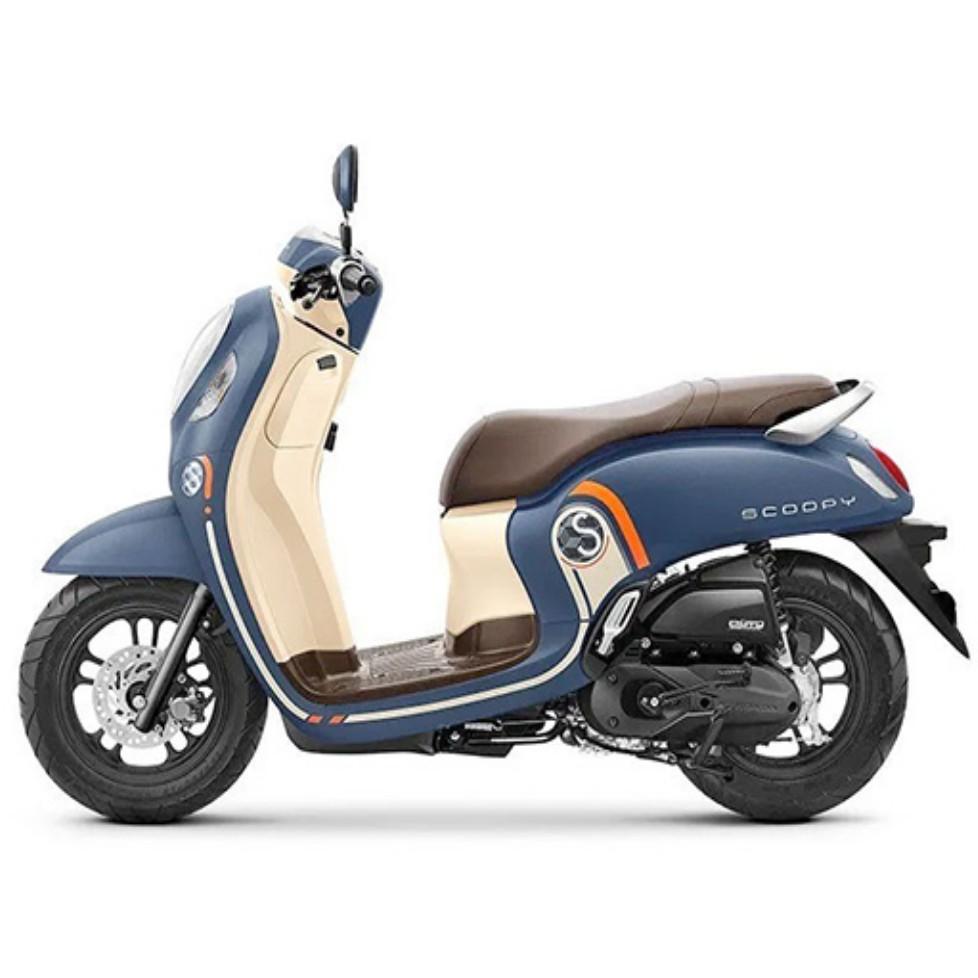 Xe máy 110cc Honda Scoopy 2021, Fashion xanh- kem.