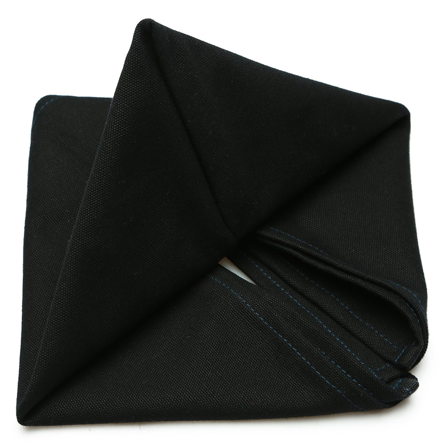 Vải Bố Soft Decor Black Canvas