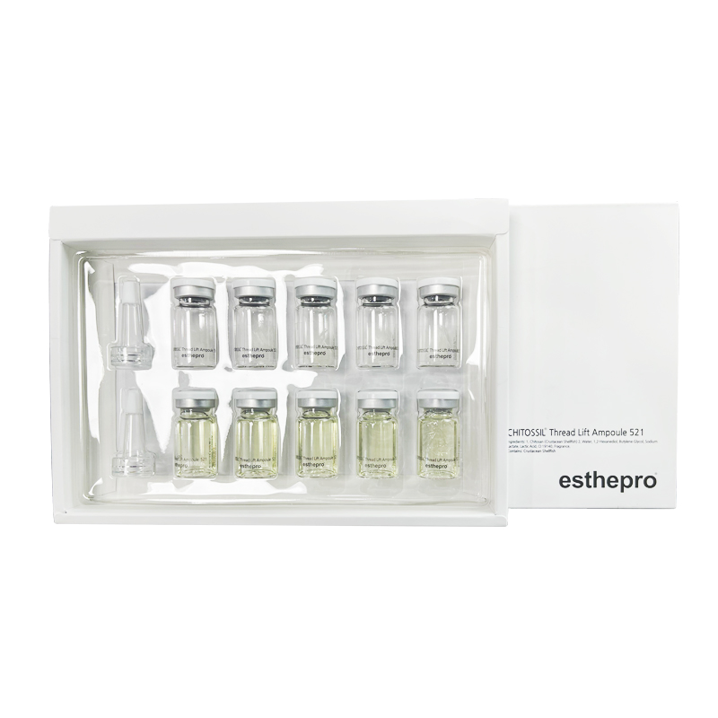 SÉT CHỈ TƠ DƯỠNG TRẮNG MỜ THÂM NÁM ESTHEPRO CHITOSSIL THREAD LIFT AMPOULE 521