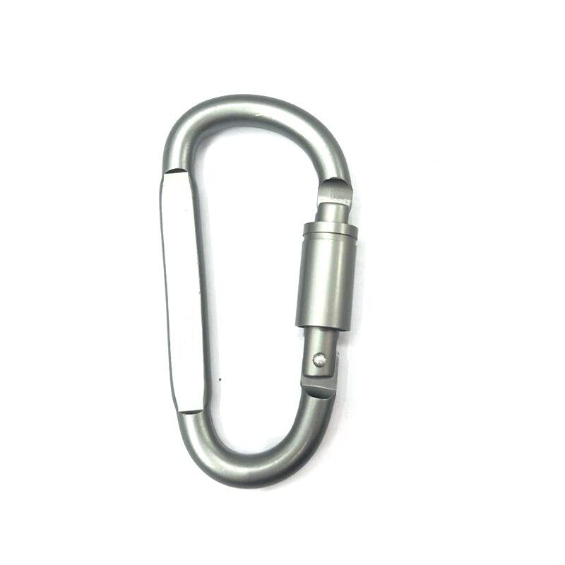 Carabiner Travel Camping Equipment Alloy Aluminum Survival Gear Camp Mountaineering Hook Outdoor Carabiner