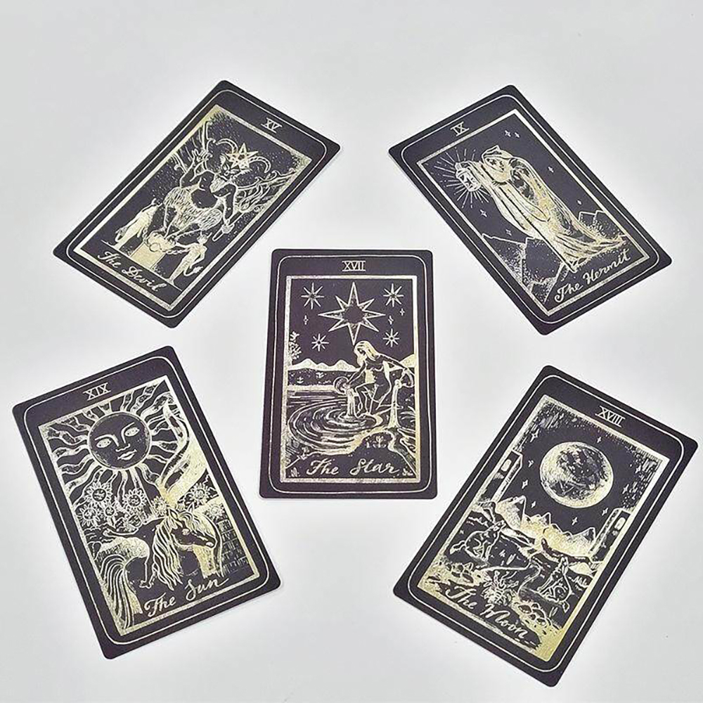 [Size Gốc] Bộ Bài Luna Somnia Tarot 78 Lá Bài 7x12 Cm  Đá Thanh Tẩy
