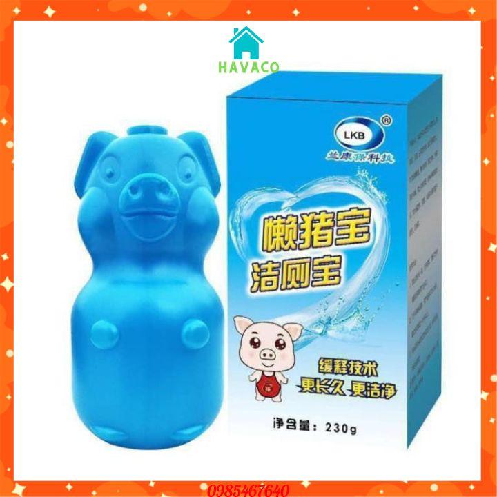 Tẩy Bồn Cầu Hình Con Lợn