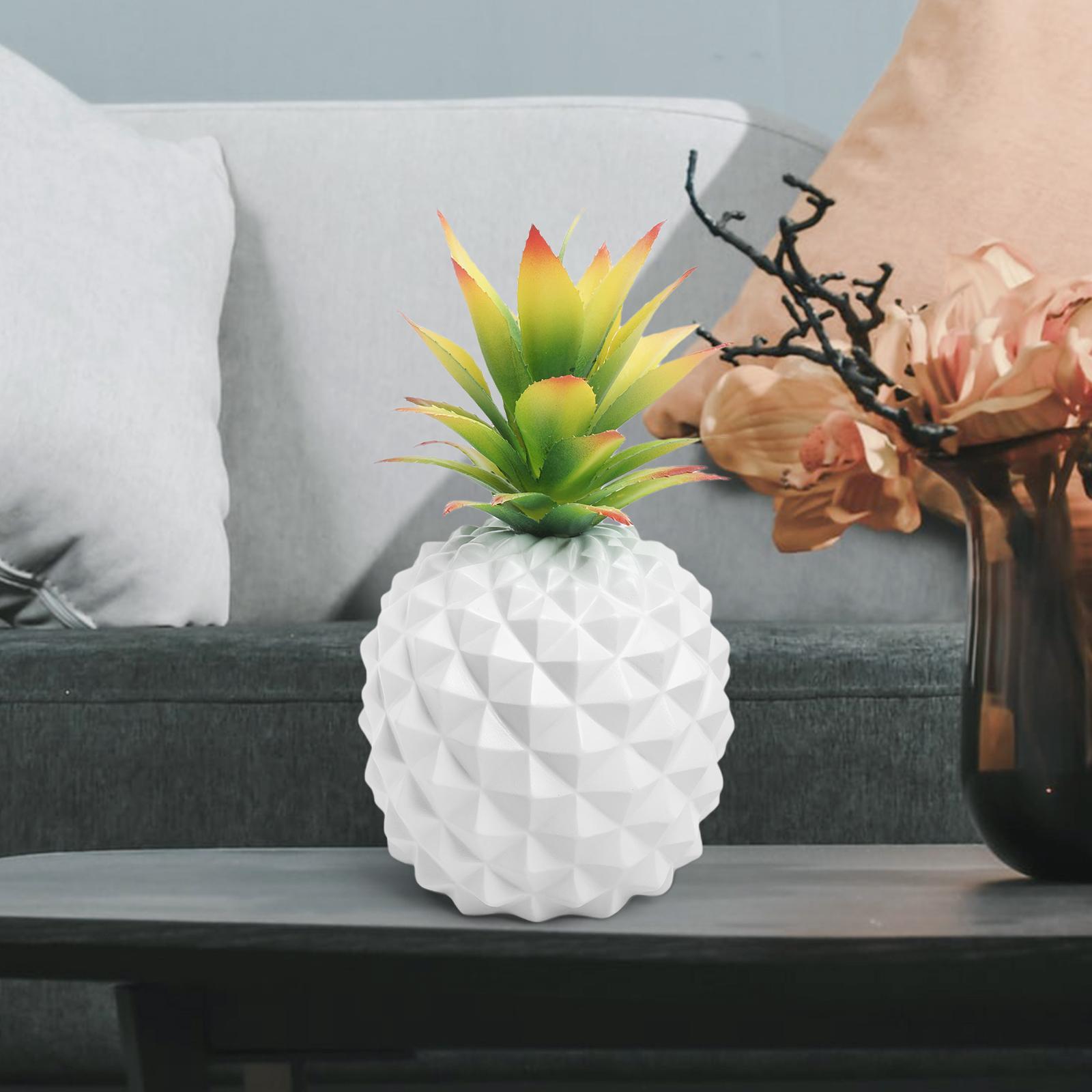 Resin Pineapple Ornament Home Decor Object Decorative Item for Desktop