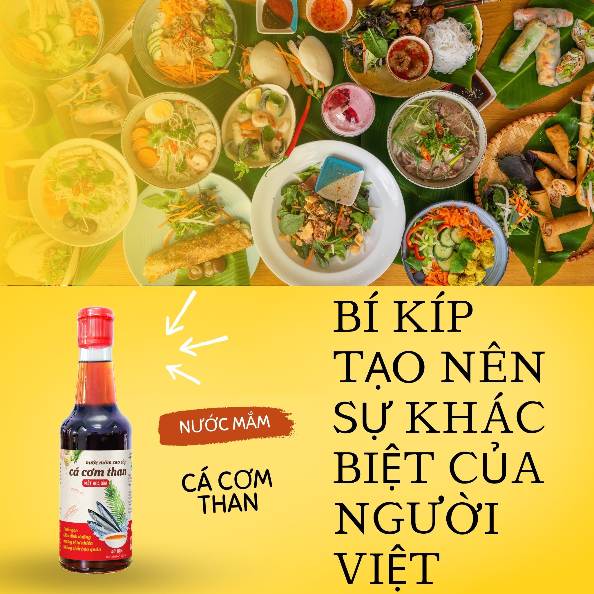 Nước mắm cá cơm mật hoa dừa 40N cao cấp - Detoko