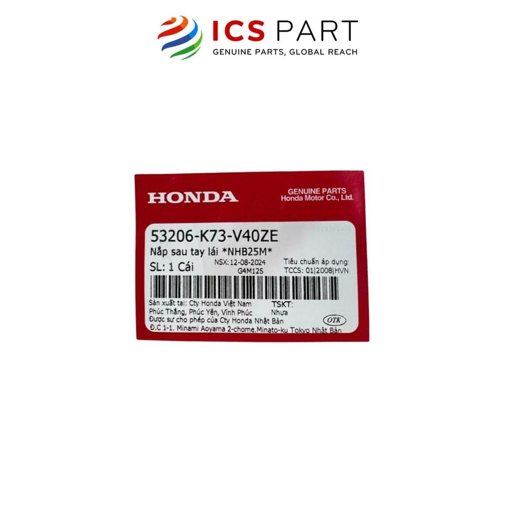 Nắp Sau Tay Lái (Nhựa Gáy) HONDA Future 125 2018-2019 Đen Nhb25M (53206K73V40ZE)