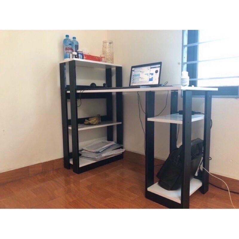 ️Khuyến Mãi️ Bàn Làm Việc, Văn phòng, Kệ Bàn Học kết hợp giá đựng sách, để đồ Gỗ MDF Tuyển chọn chắc chắn