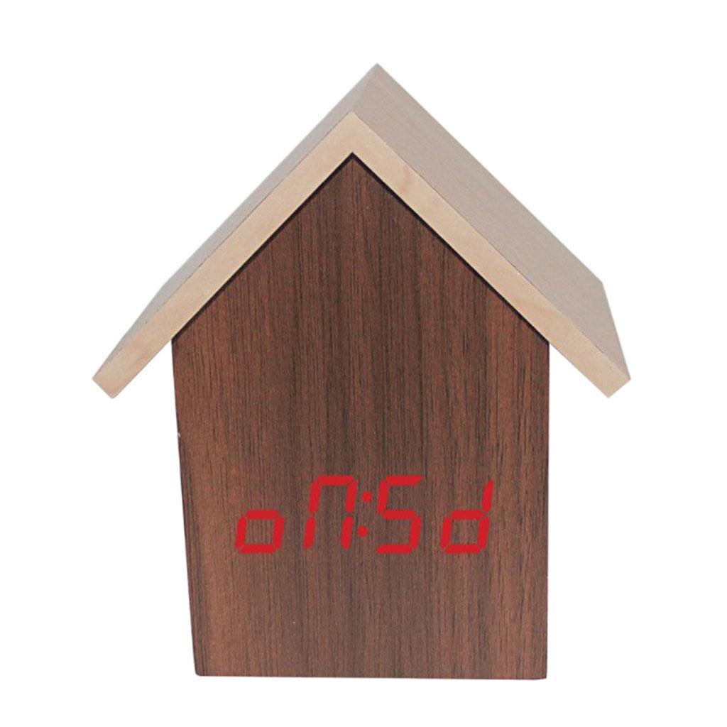 Korean Style Digital Clock Desk Electronic Alarm Timer Mantel Ornament Gift