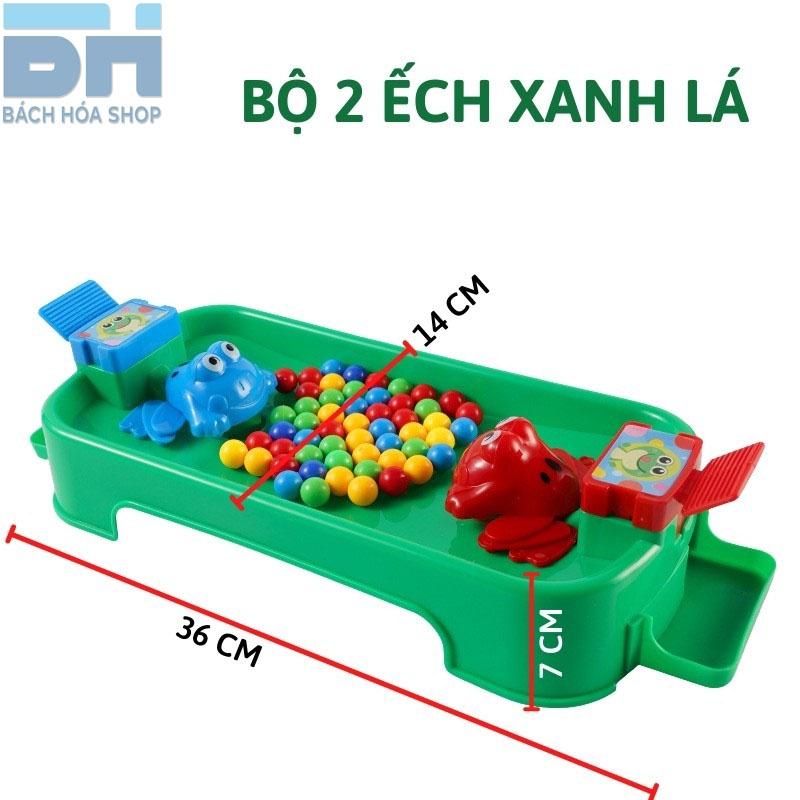 Đồ chơi Ếch ăn bi, hạt, đậu, kẹo vui nhộn có sẵn bi, cả nhà cùng chơi