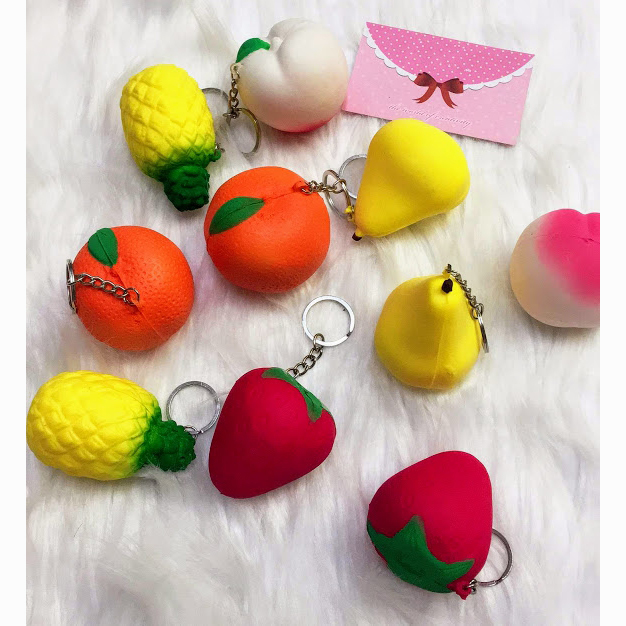 Móc Khóa Fruits Squishy (Giao ngẫu nhiên)