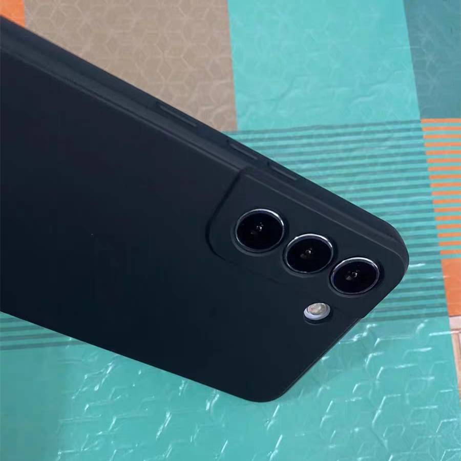 Ốp Lưng Dẻo Màu Đen Cho Samsung Galaxy S20 FE, S20 FE 2022 Viền Vuông Khoét Lỗ bảo Vệ Camera Tốt Nhất, Không Bám Vân Tay
